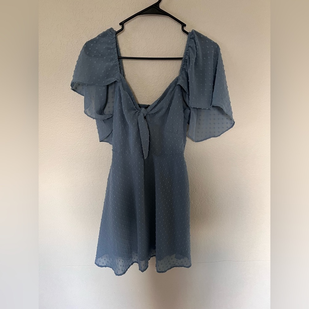 lulus blue dress